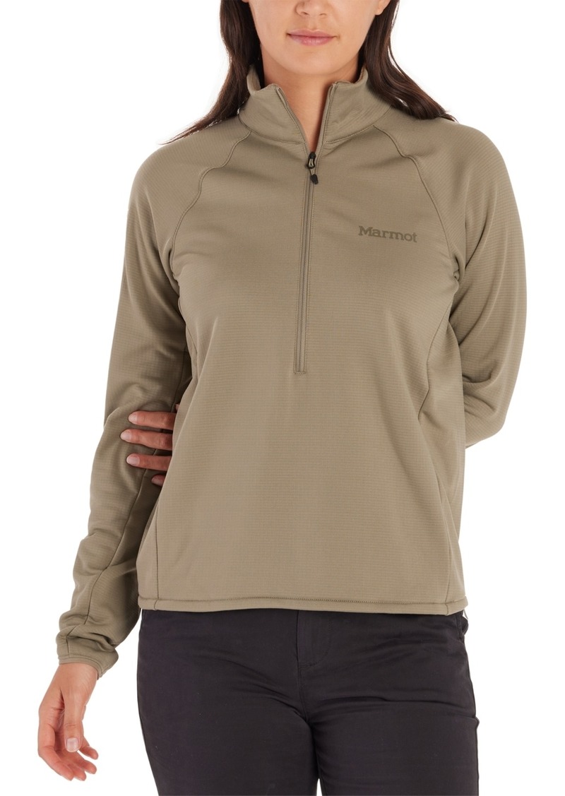 Marmot Women's Leconte Fleece Half-Zip Pullover - Vetiver