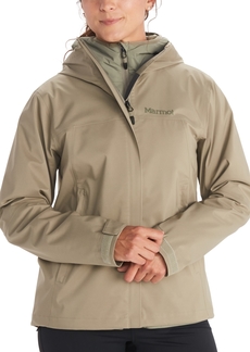 Marmot Women's PreCip Hooded Waterproof Jacket - Vetiver