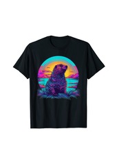 Retro Sunset Marmot T-Shirt