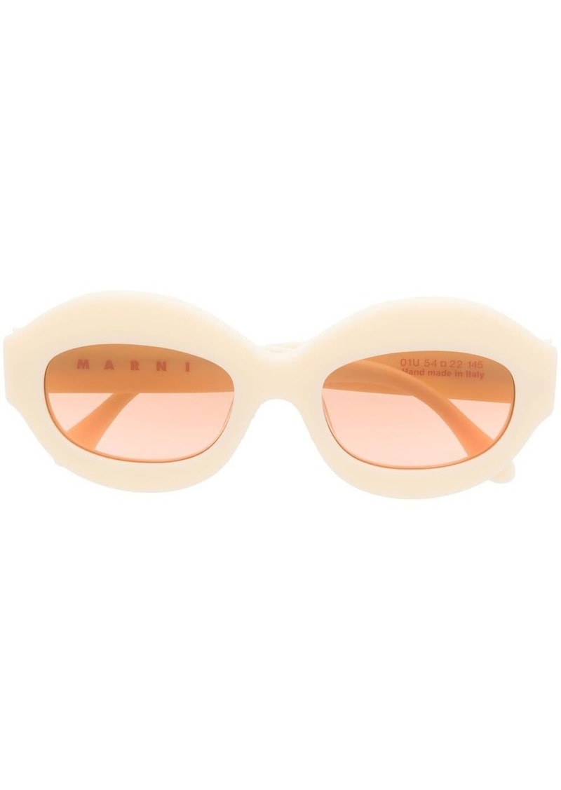 Marni 01U oval-frame sunglasses