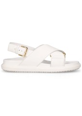 Marni 10mm Fussbett Leather Sandals