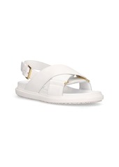 Marni 10mm Fussbett Leather Sandals