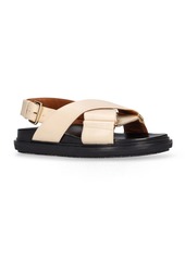 Marni 20mm Fussbett Leather Sandals