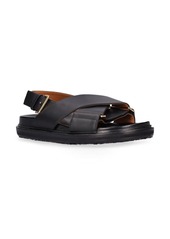 Marni 20mm Fussbett Leather Sandals