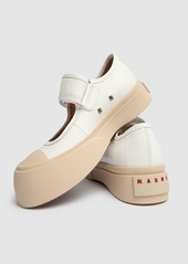 Marni 20mm Pablo Mary Jane Leather Shoes