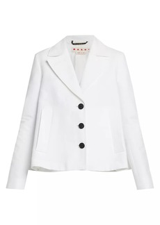 Marni A-Line Cotton Jacket