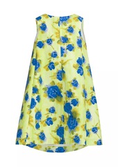 Marni A-Line Floral Cotton Midi-Dress