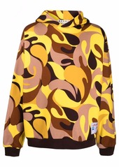 Marni abstract camouflage-print hoodie