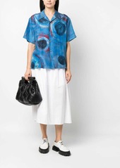 Marni abstract-print silk shirt