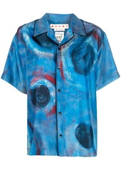 Marni abstract-print silk shirt