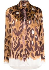 Marni all-over leopard-print shirt