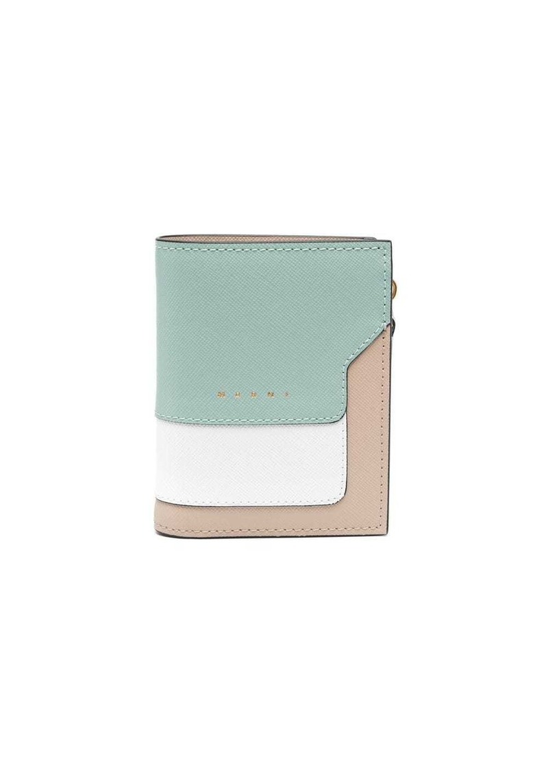 Marni bi-fold leather wallet