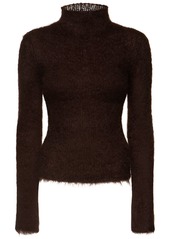 Marni Brushed Mohair Blend Turtleneck