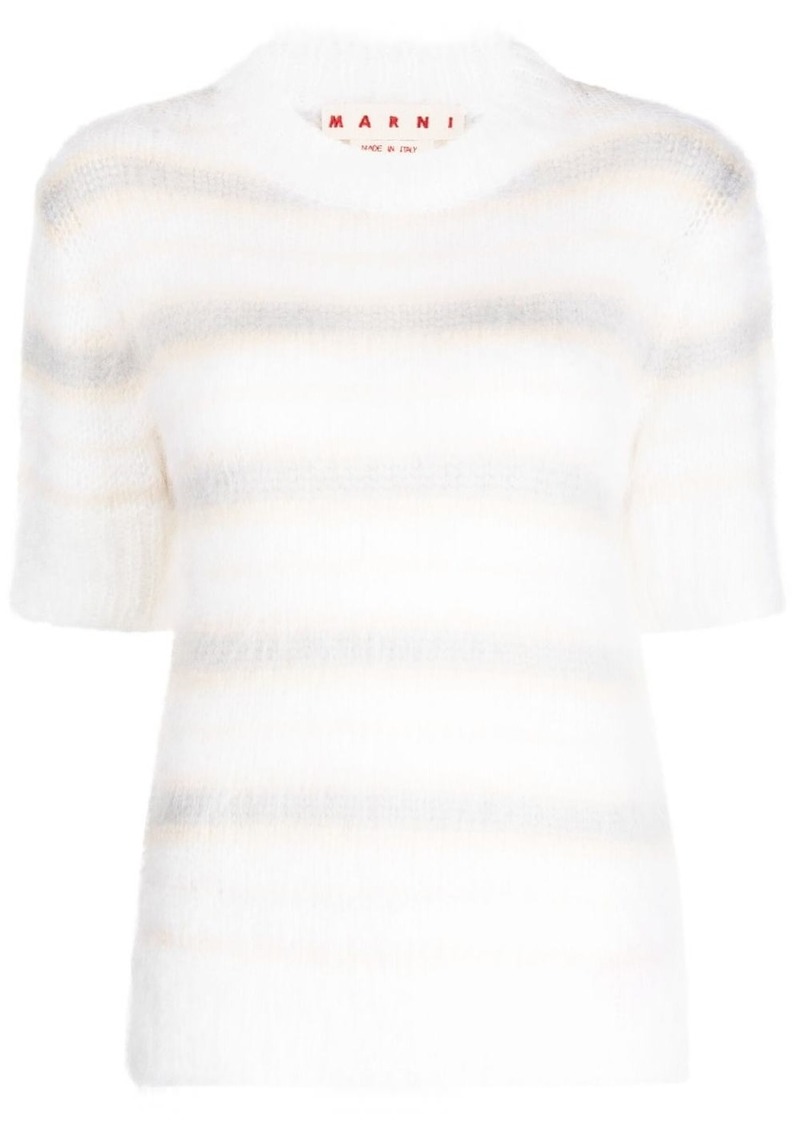 Marni brushed mohair T-shirt