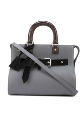 Marni buckle-front leather tote bag
