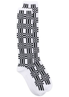 Marni check-pattern ankle socks