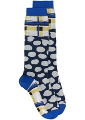 Marni check pattern socks
