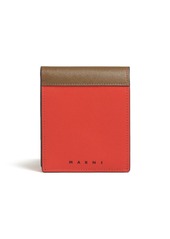 Marni leather bi-fold wallet