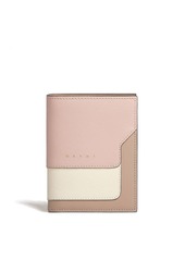 Marni colour-block leather wallet