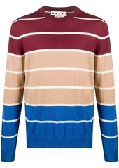 Marni colour-block wool jumper