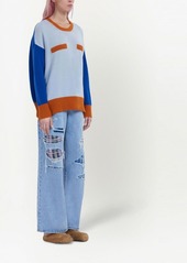 Marni colour-blocked cashmere jumper