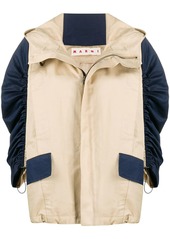 Marni contrast-sleeve jacket