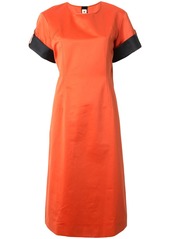 Marni contrasting detail straight-fit dress