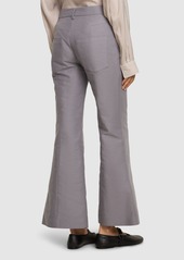 Marni Cotton Cady Flared Pants