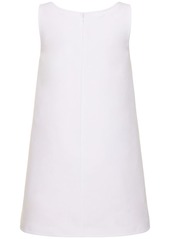 Marni Cotton Cady Logo Mini Dress