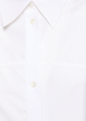 Marni Cotton Poplin L/s Midi Shirt Dress