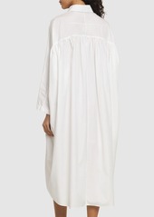 Marni Cotton Poplin L/s Midi Shirt Dress