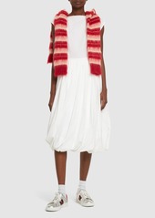 Marni Cotton Poplin Sleeveless Midi Dress