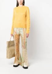 Marni crew-neck mohair-blend jumper