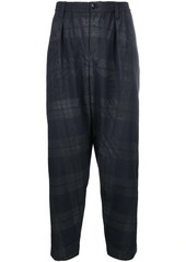 Marni cropped checked trousers