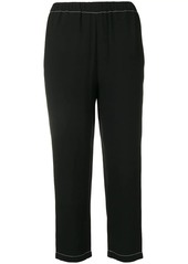 Marni cropped elasticated trousers
