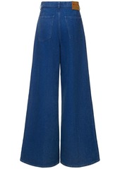 Marni Denim Wide Leg Mid Rise Jeans