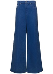 Marni Denim Wide Leg Mid Rise Jeans