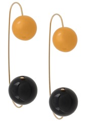 Marni double bead oversize earrings