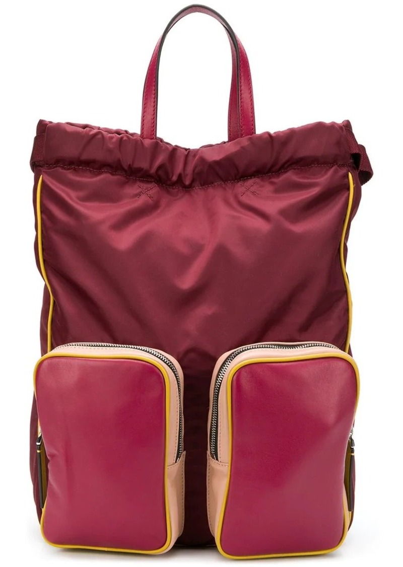 drawstring top backpack