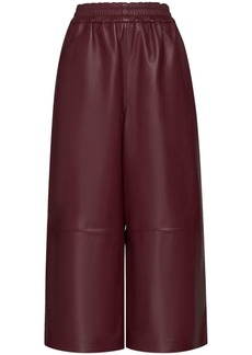 Marni cropped leather trousers