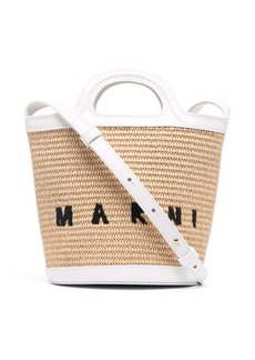 Marni Tropicalia logo-embroidered bucket bag