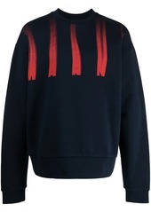 Marni faded-logo crew-neck sweatshirt