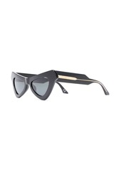 Marni Fairy Pool triangular-frame sunglasses