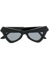 Marni Fairy Pool triangular-frame sunglasses