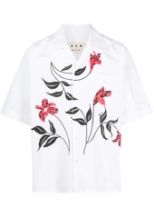 Marni floral print cotton shirt