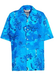Marni floral-print short-sleeve shirt