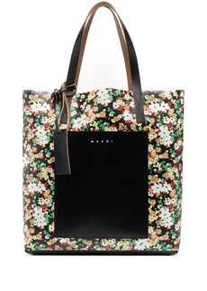 Marni floral-print tote bag