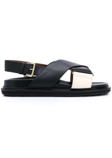 Marni Fussbet criss-cross sandals