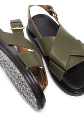 Marni Fussbett colour-block leather sandals