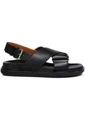 Marni Fussbet leather sandals